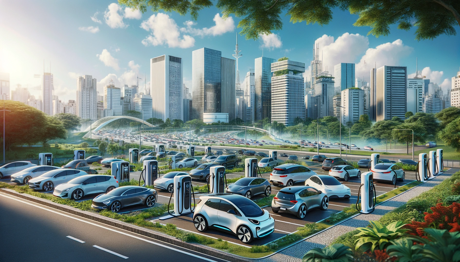 Carro elétrico para São Paulo